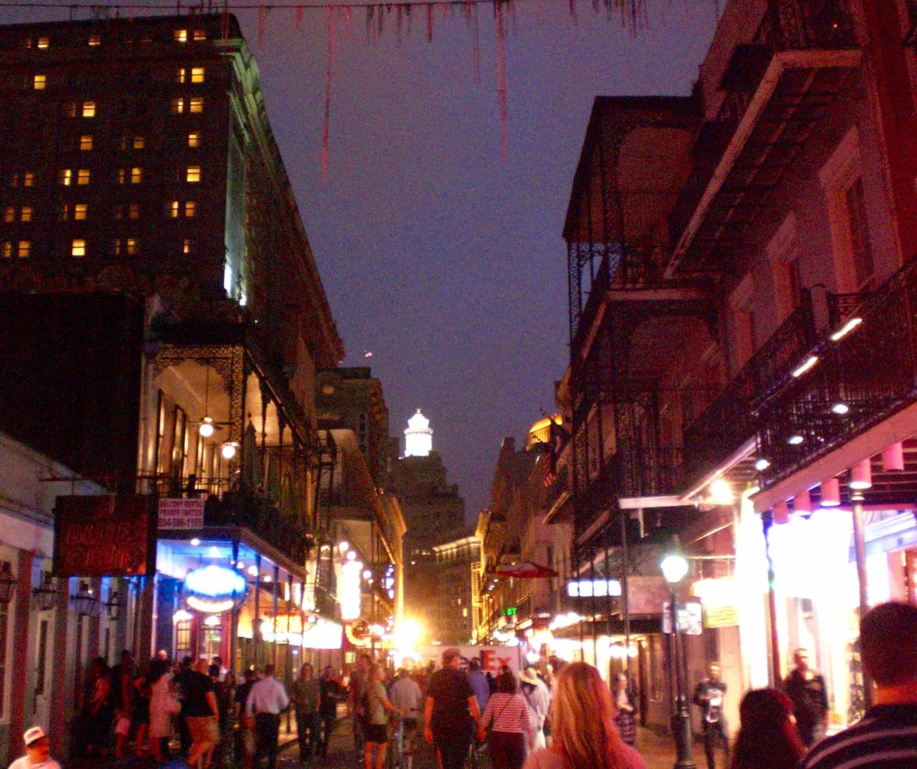 Colourful New Orleans nightlife
