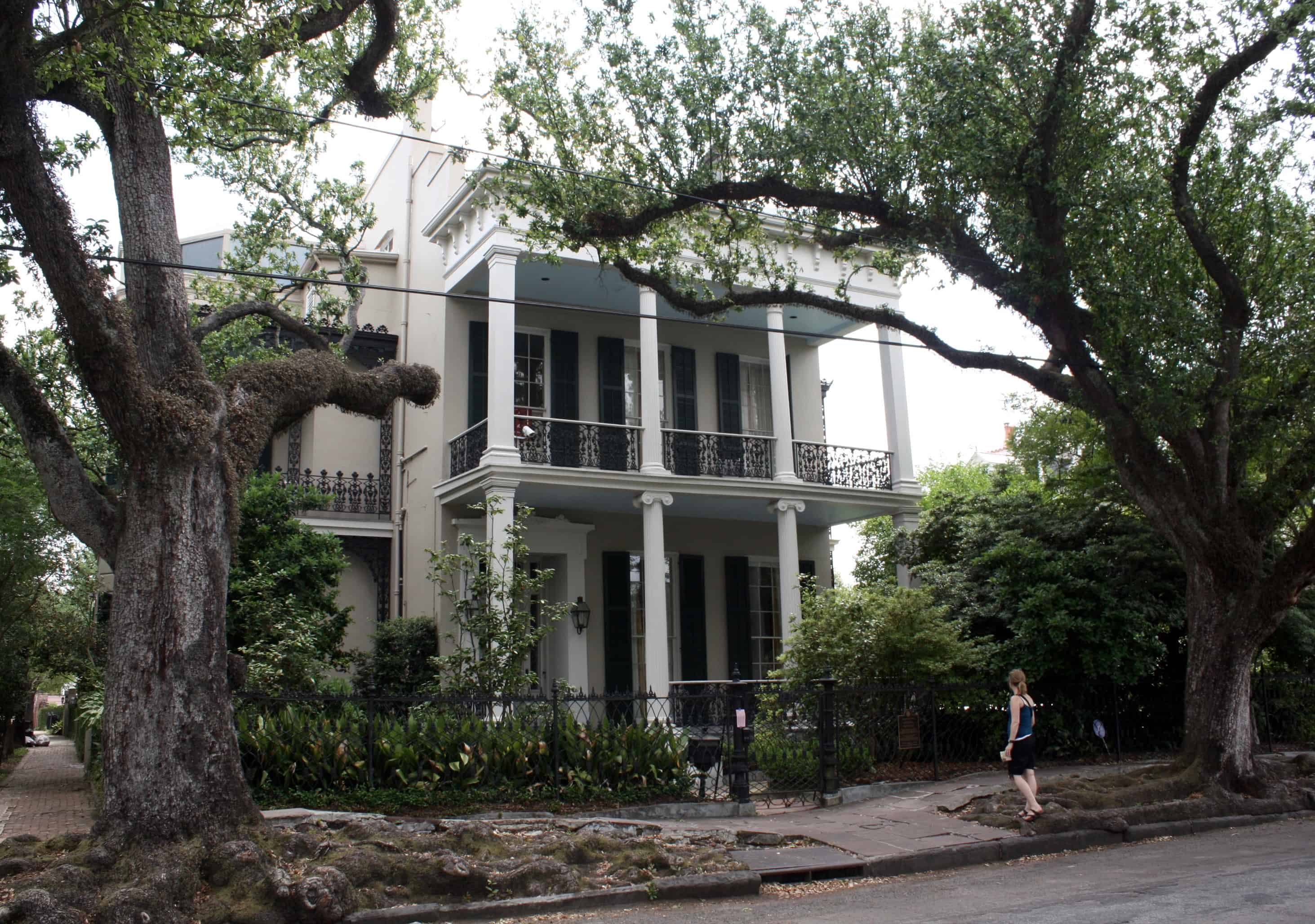 Garden district mansions