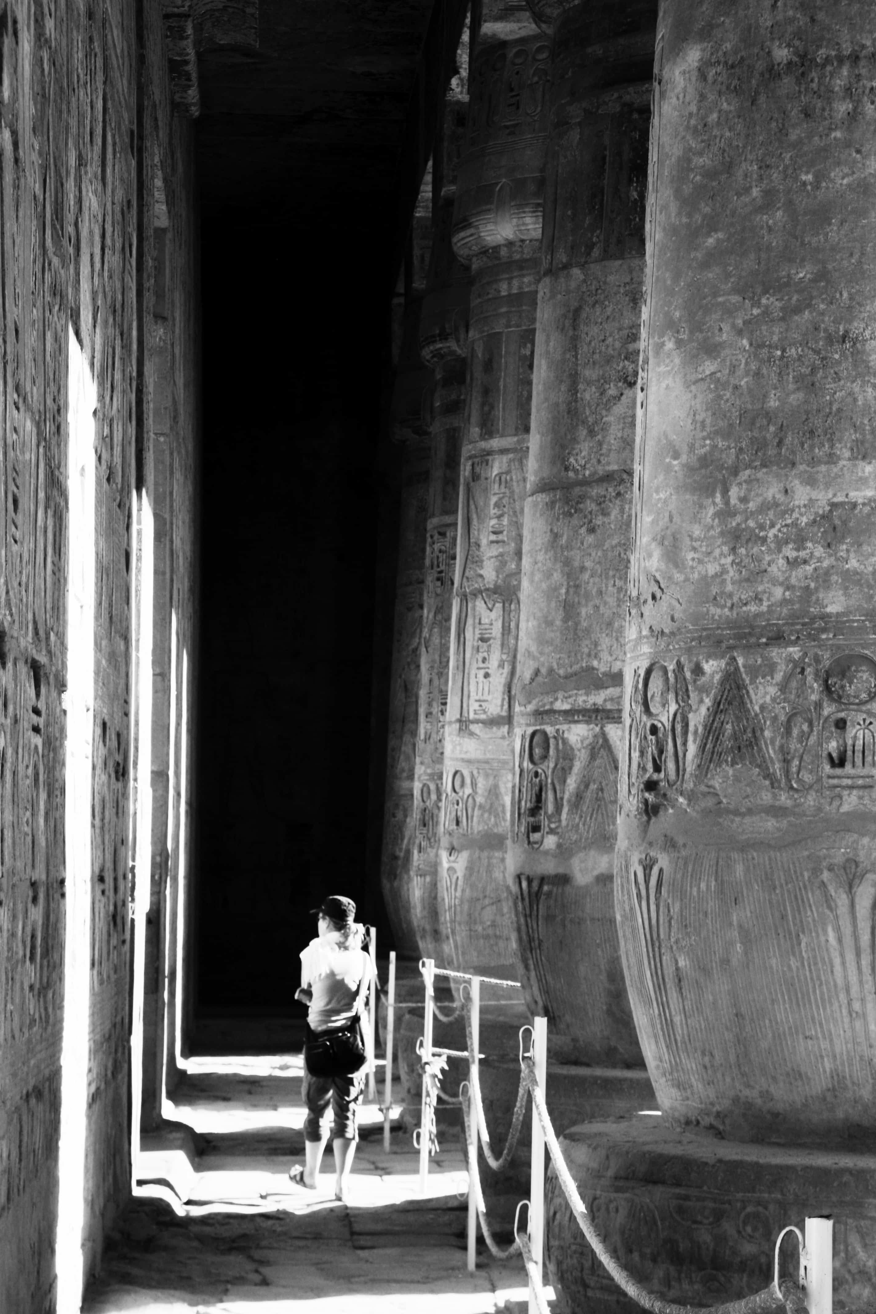 Columns at Karnak, Luxor, Egypt