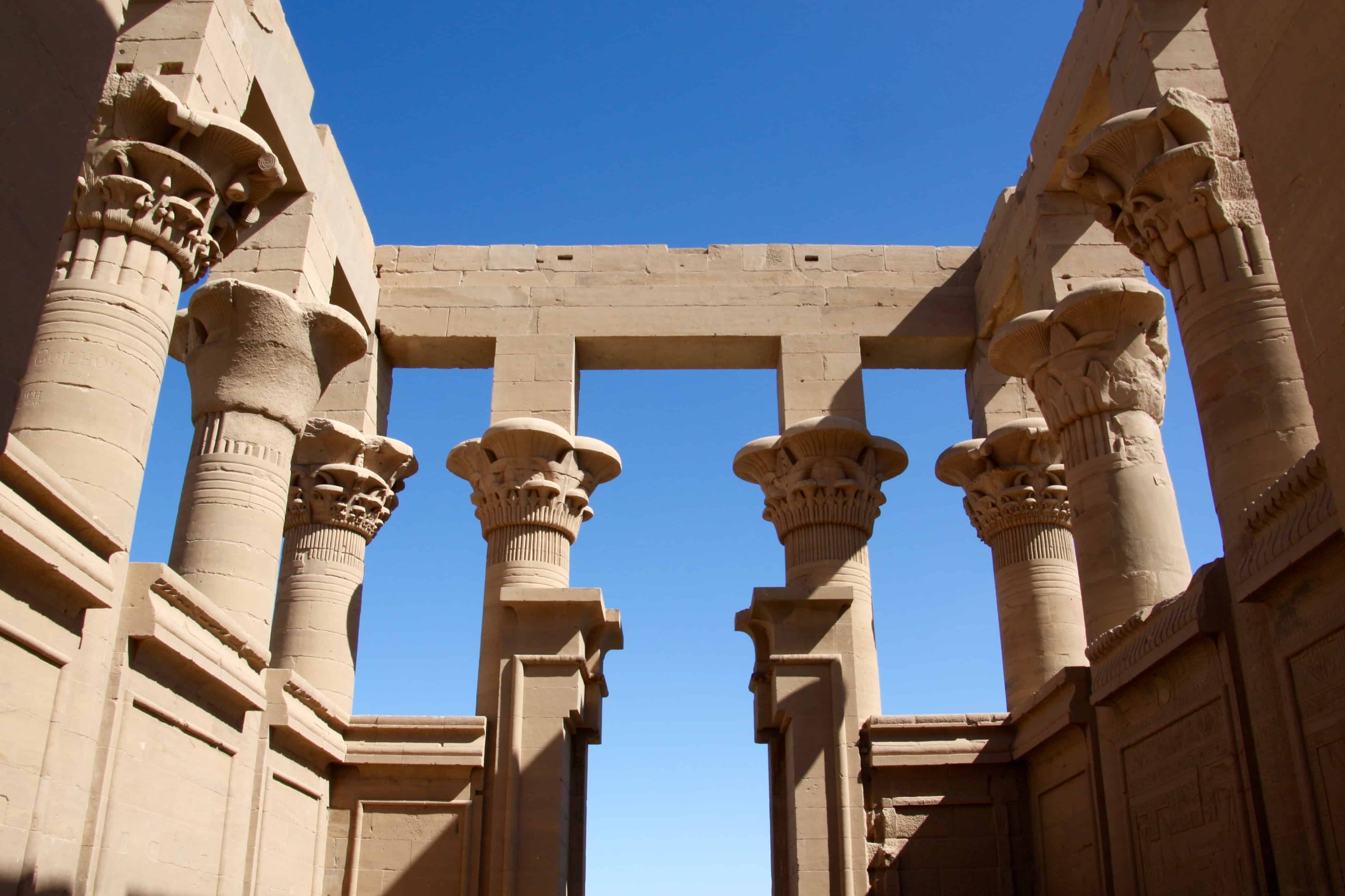 Trajan's Kiosk, Temple of Isis at Philae, Egypt