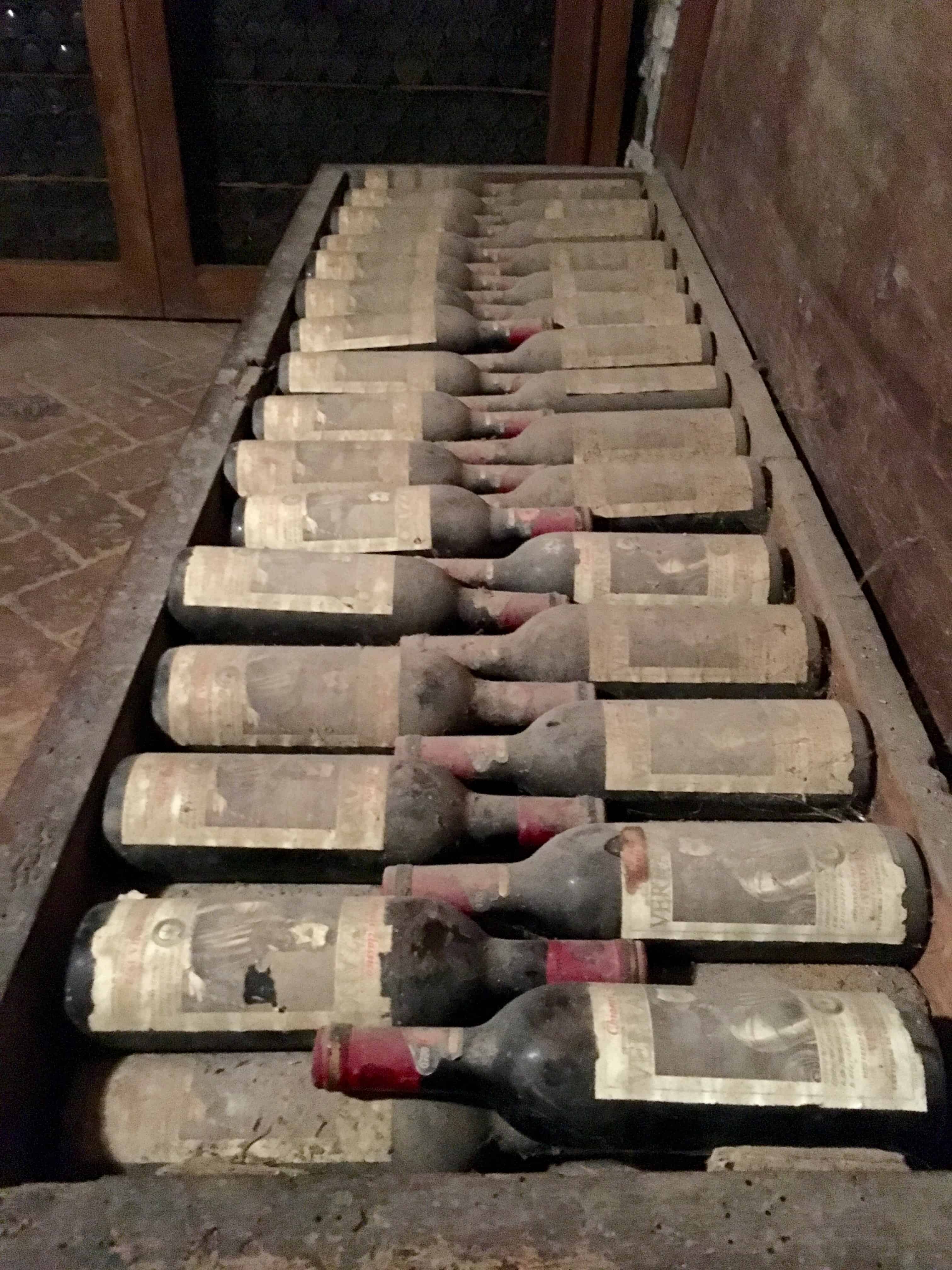 Wines of Verrazzano winery in Chianti, Italy