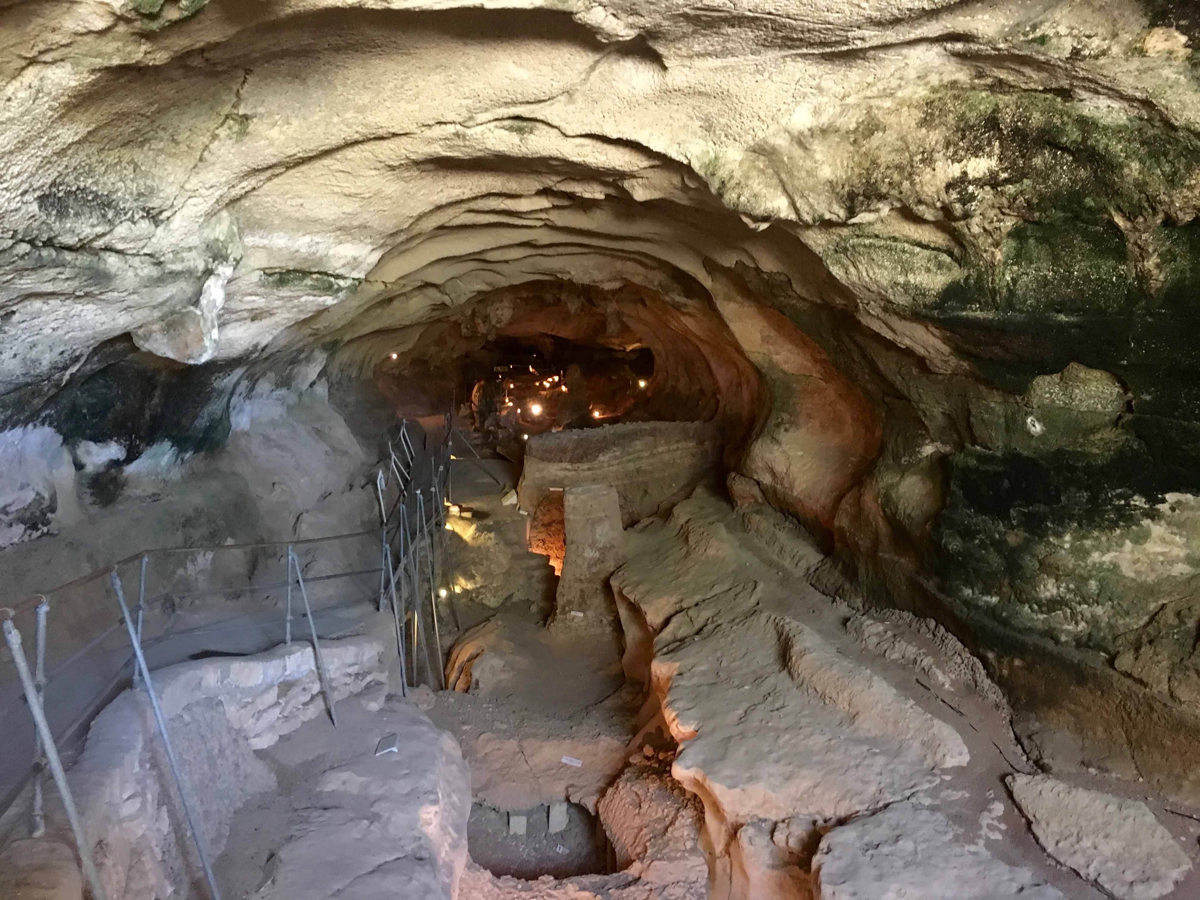 Ghar Dalam Cave in Malta.
