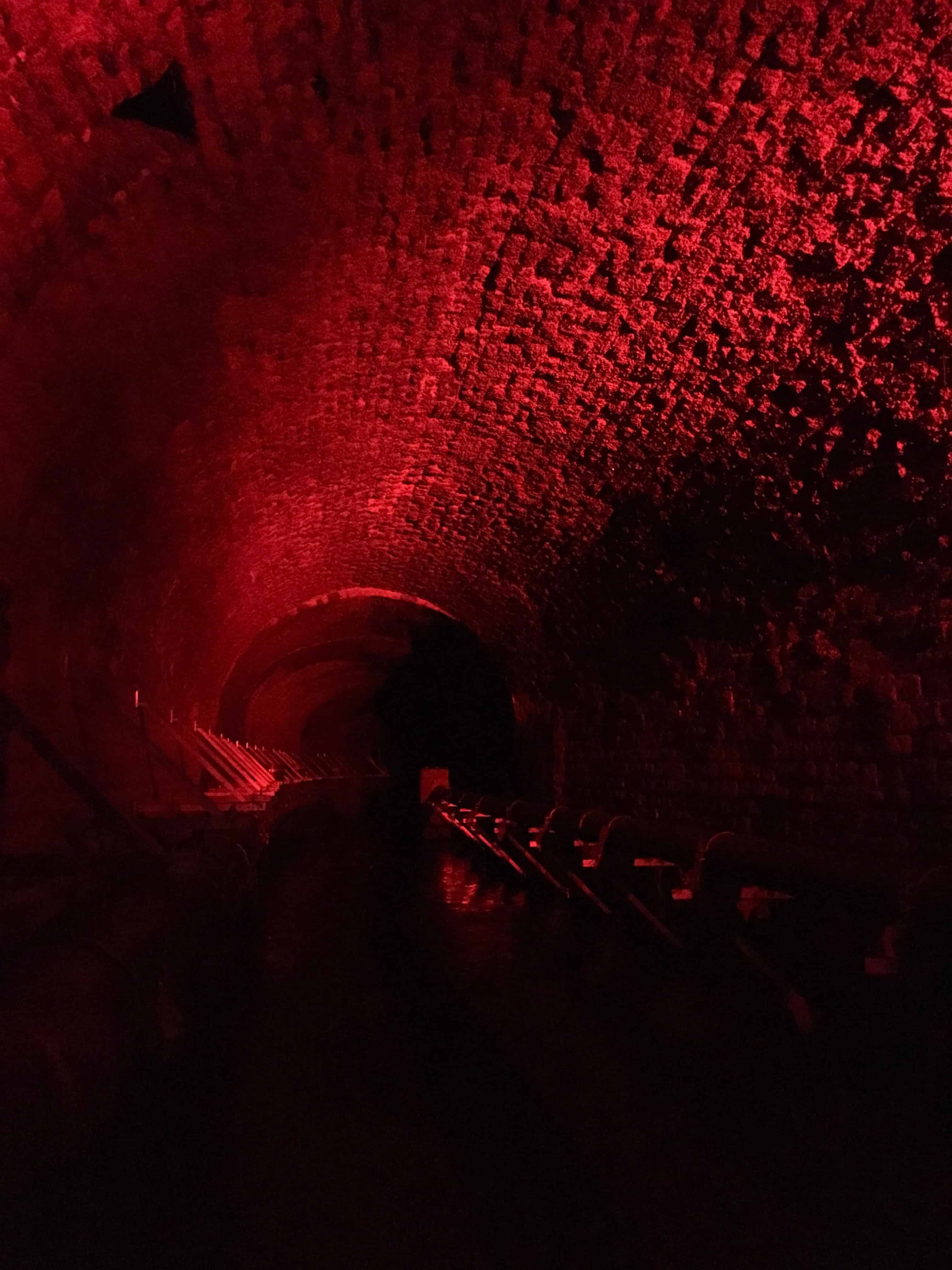 Subterranean time capsule in the tunnels of Antwerp.