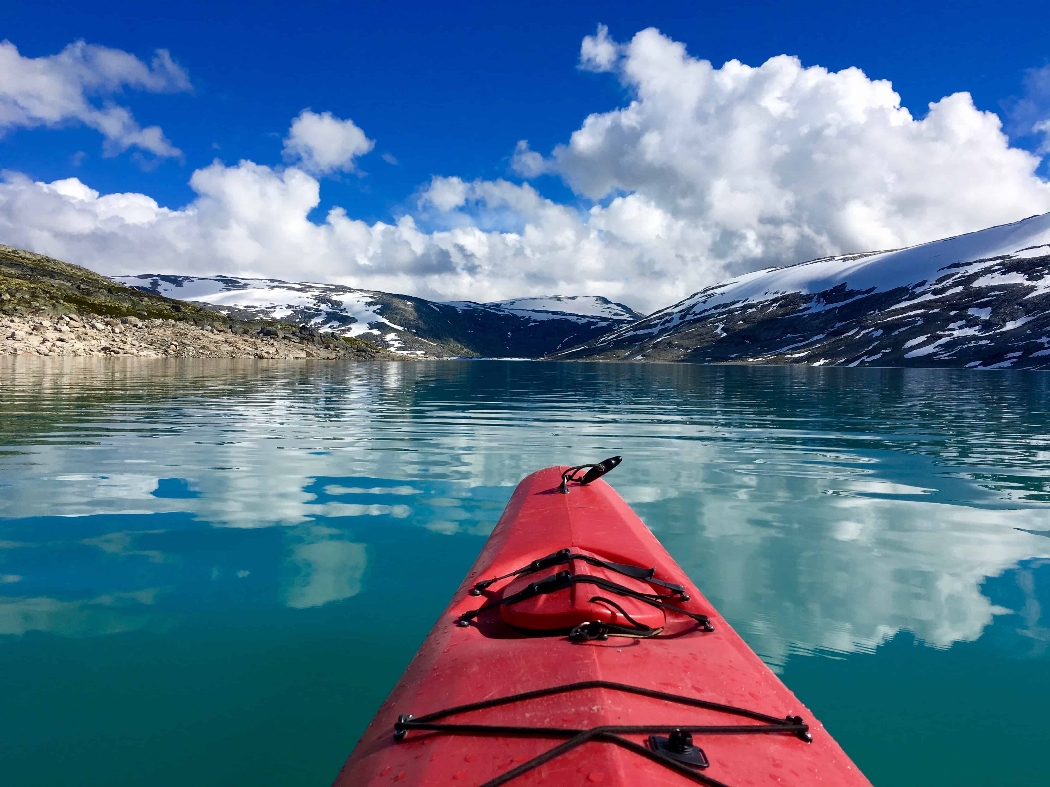 kayaking-styggevatnet