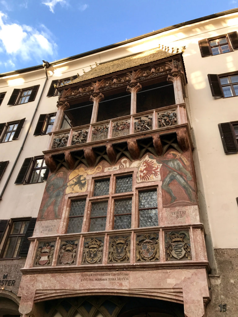 Golden Roof in Innsbruck.