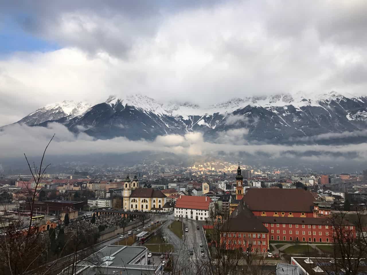 Views over the Nordkette range are a key feature of an Innsbruck itinerary.