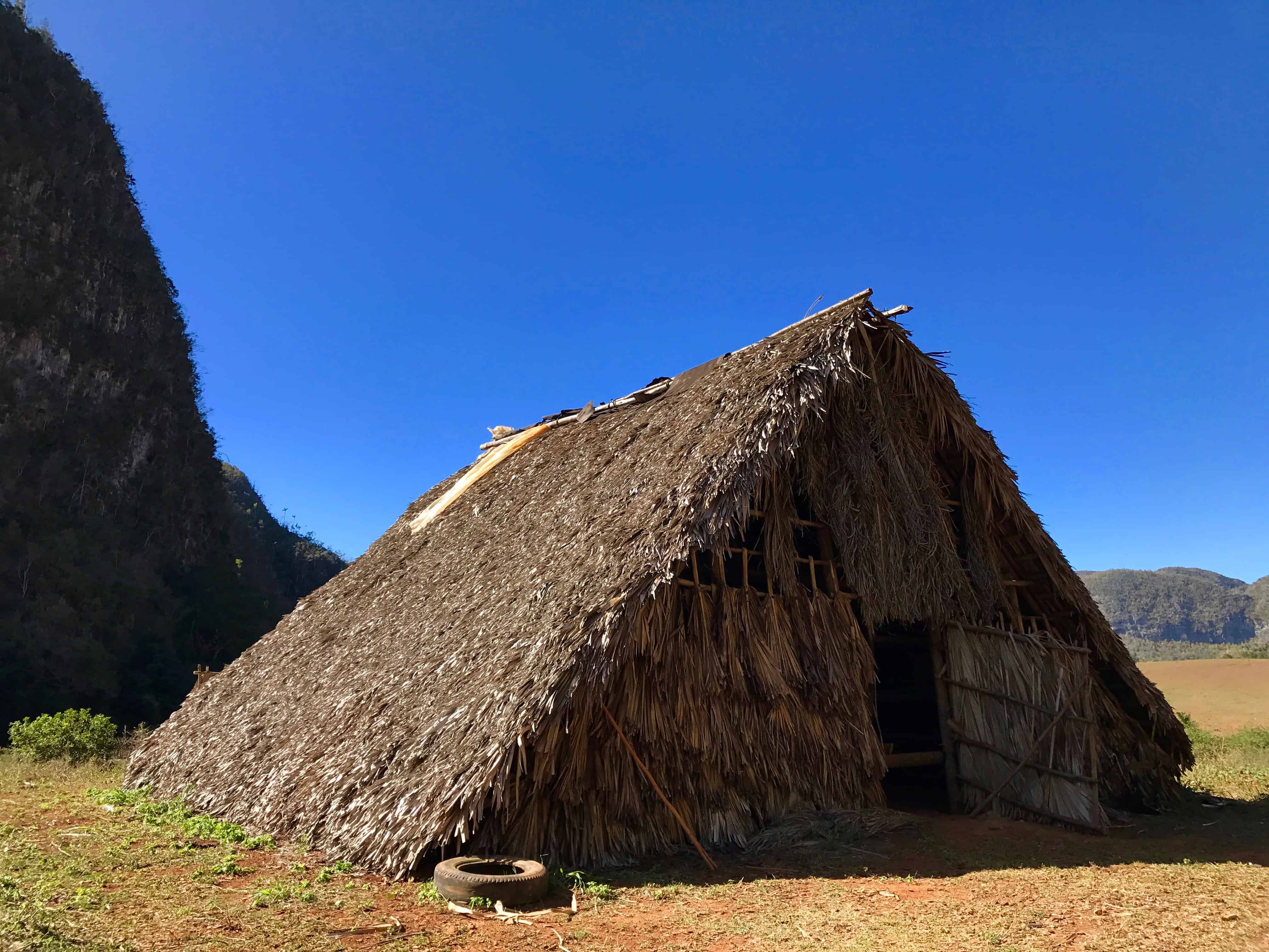 Tobacco drying house in Vinales