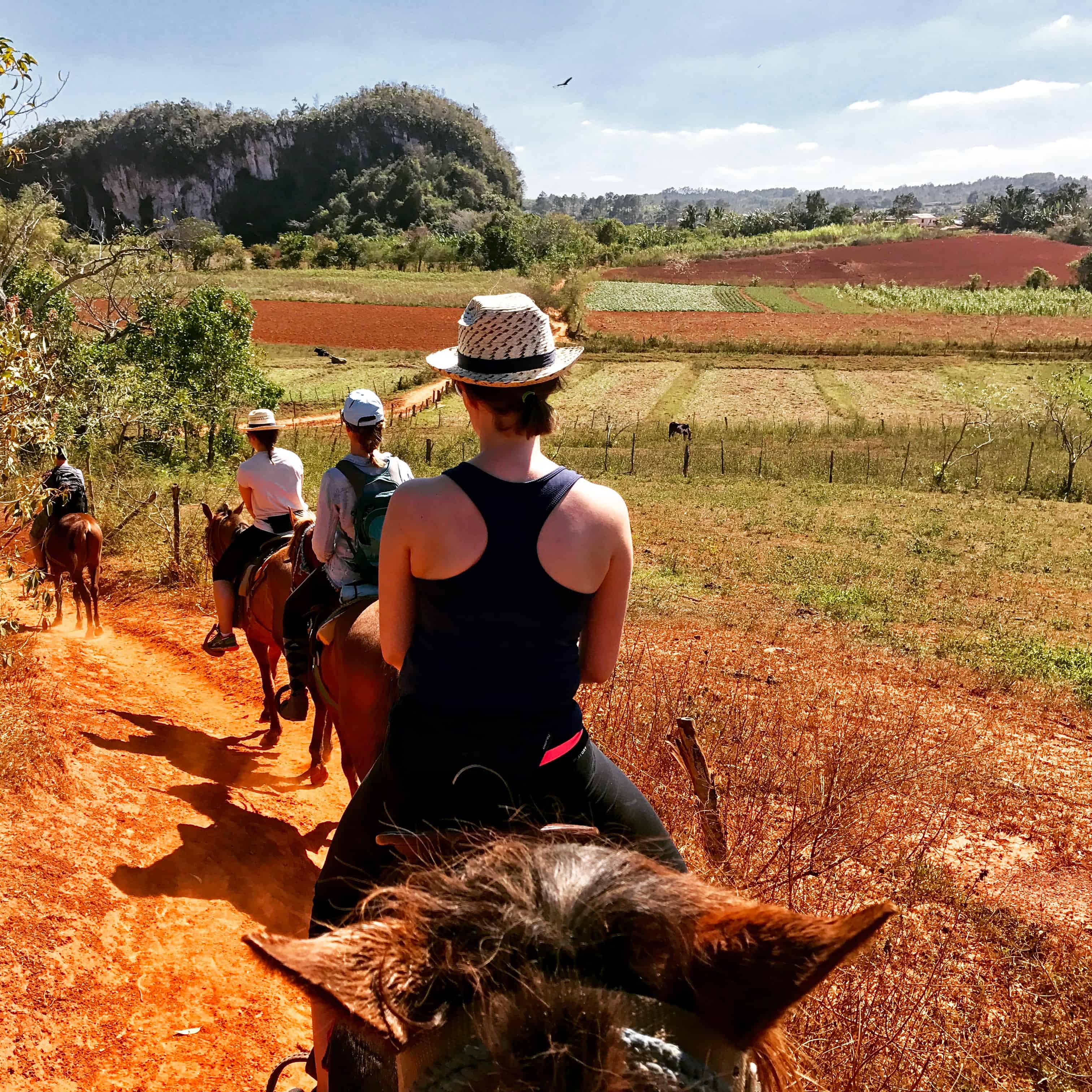 Riding into the Valle del Silencio.