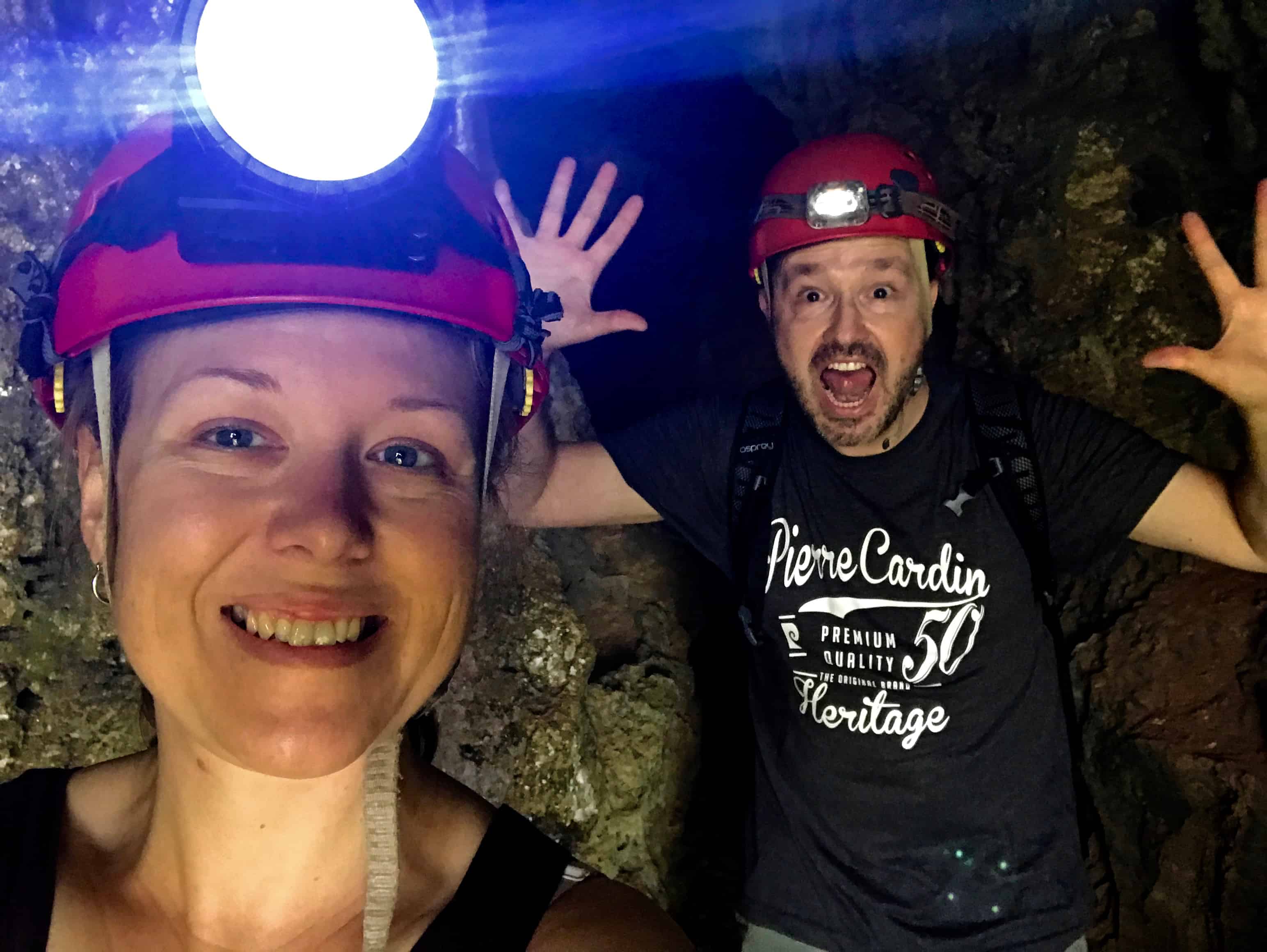 Caving in Vinales