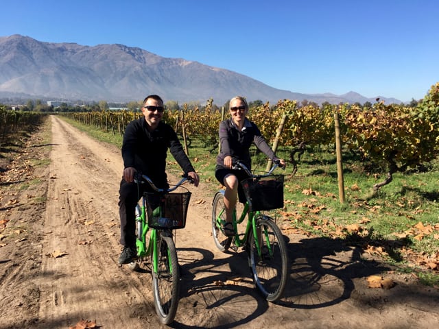 Exploring Santiago's Maipo Valley on a bike and wine tour was a travel highlight of 2017.