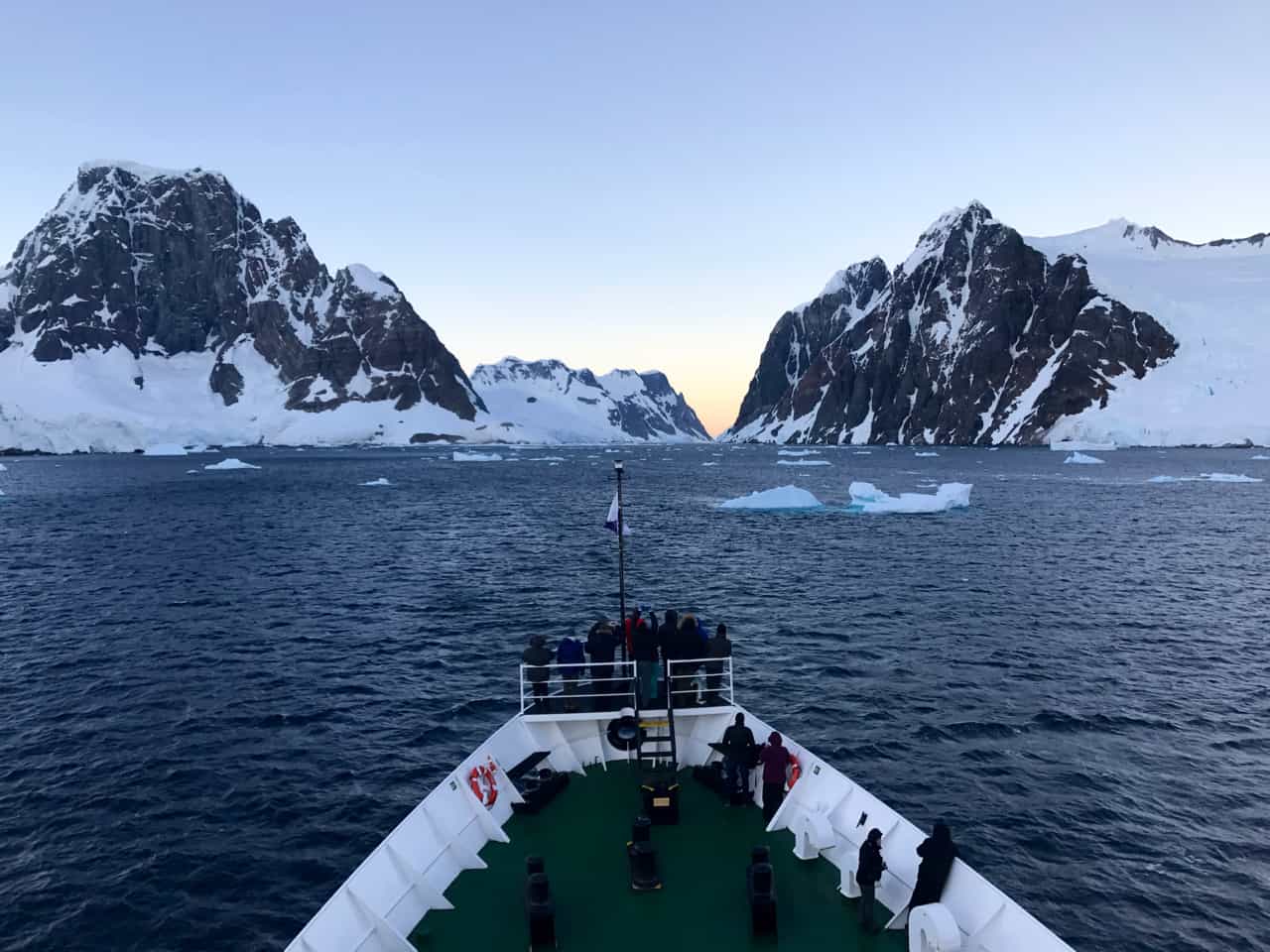 Visiting Antarctica aboard the expedition ship, MV Ushuaia.