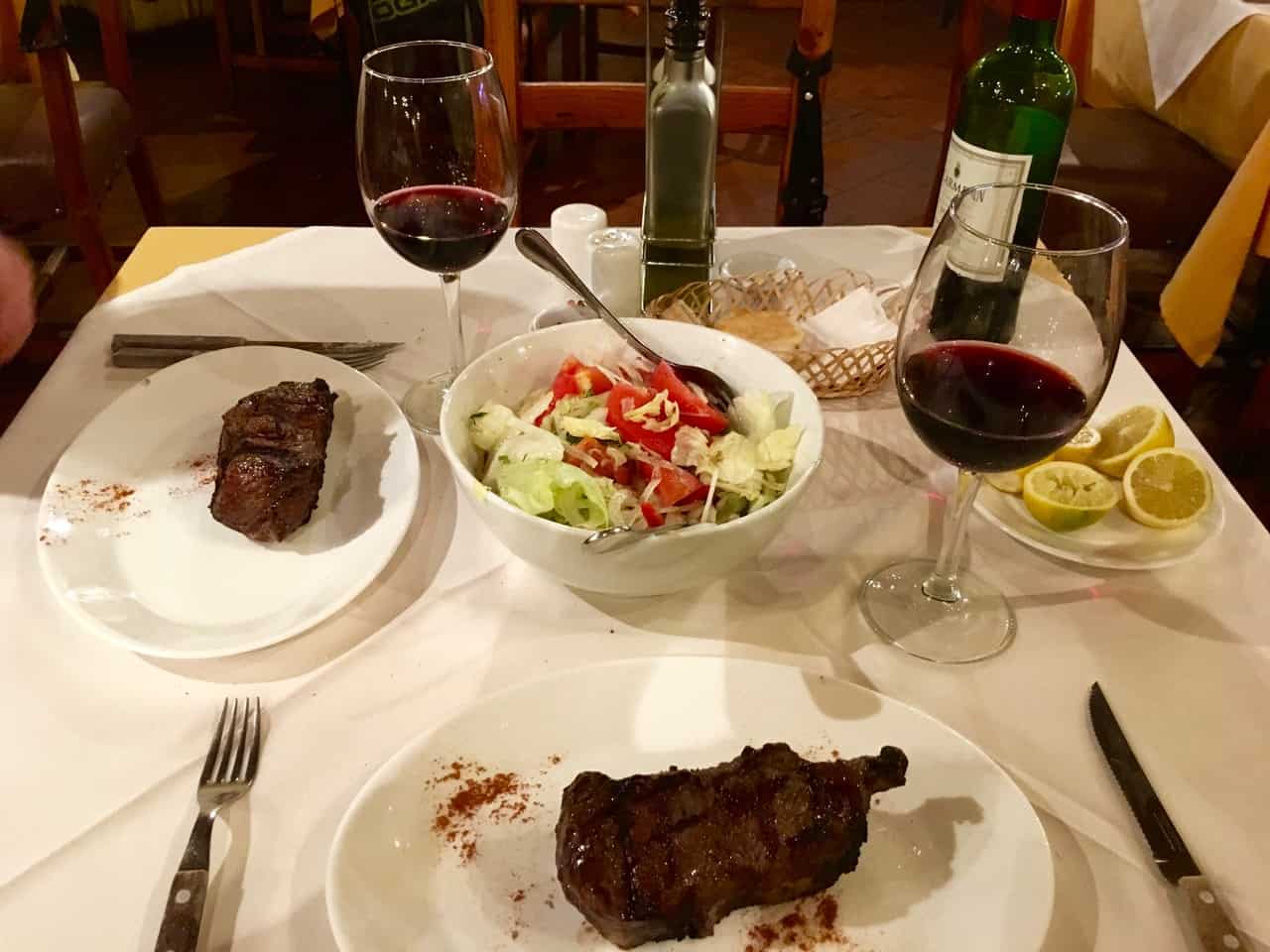 Things to do in Santiago - Steak and wine dinner at Las Vacas Gordas restaurant in Santiago