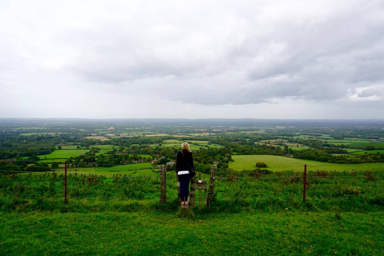East Sussex Road Trip – View from Ditchling Beacon 