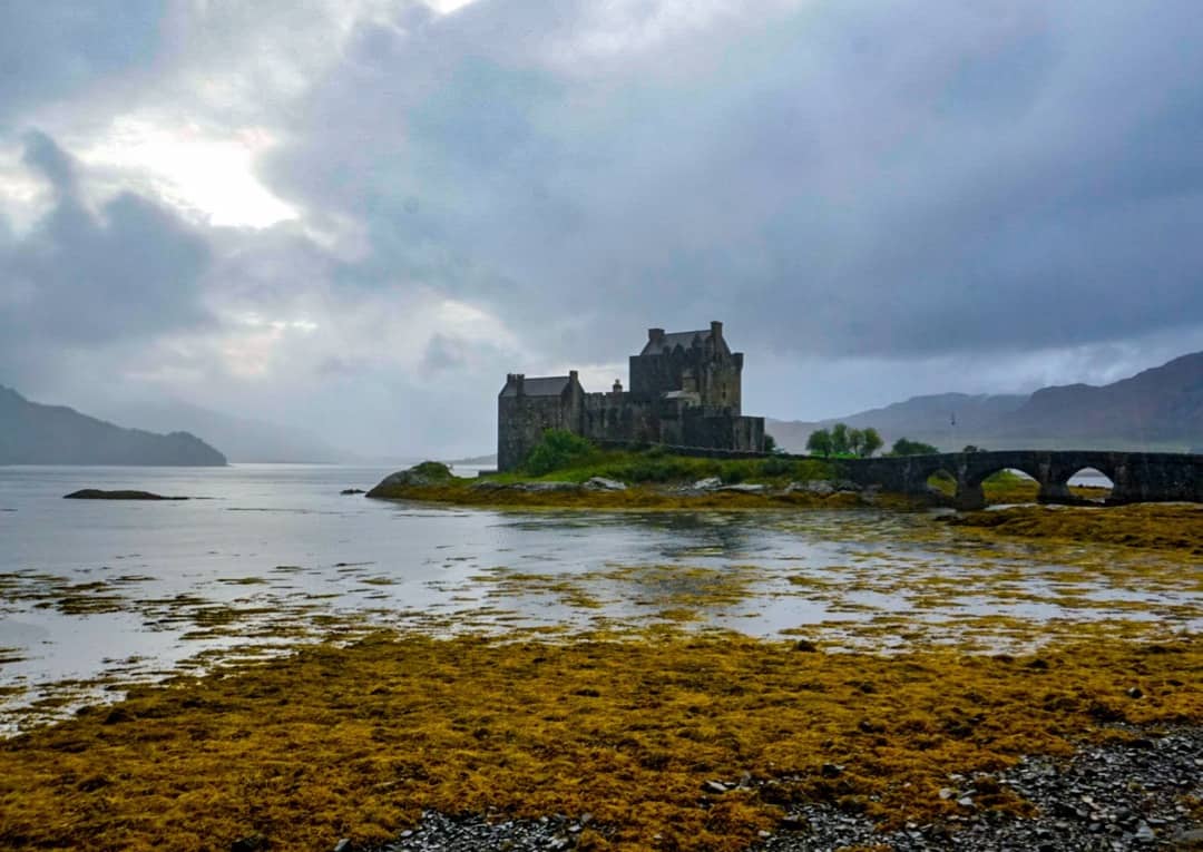 Returning from an Isle of Skye road trip will take you past famous Eilean Donan Castle. 