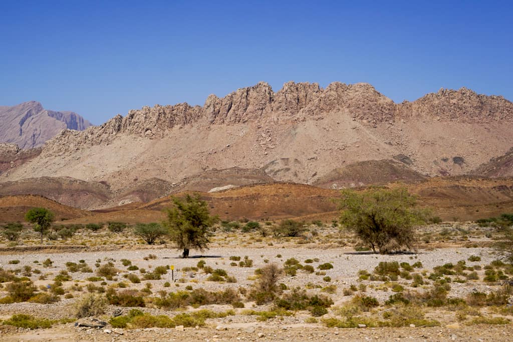 Explore Oman - The the town of Nizwa is surrounded by some of the highest mountains in Oman.