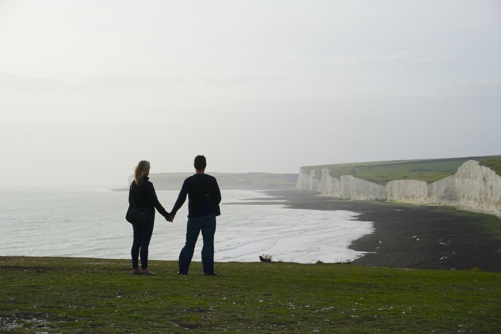 Best in travel 2017: Looking out over the Seven Sisters on England's south coast.