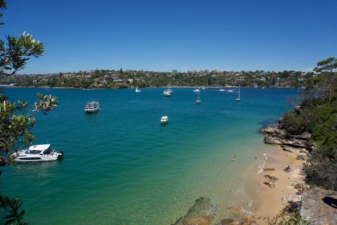 Escape the masses at a secret beach on one of the picturesque Sydney harbour walks