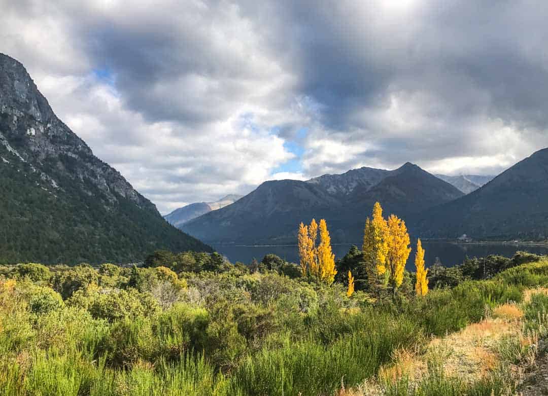 The Ruta 40 scenery out of Bariloche offers up lakes, trees and mountains on the 7 Lakes Drive.