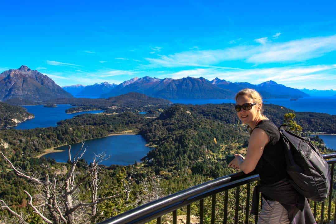 Incredible lake and mountain views from Cerro Campanario make this one of the best things to do in Bariloche.