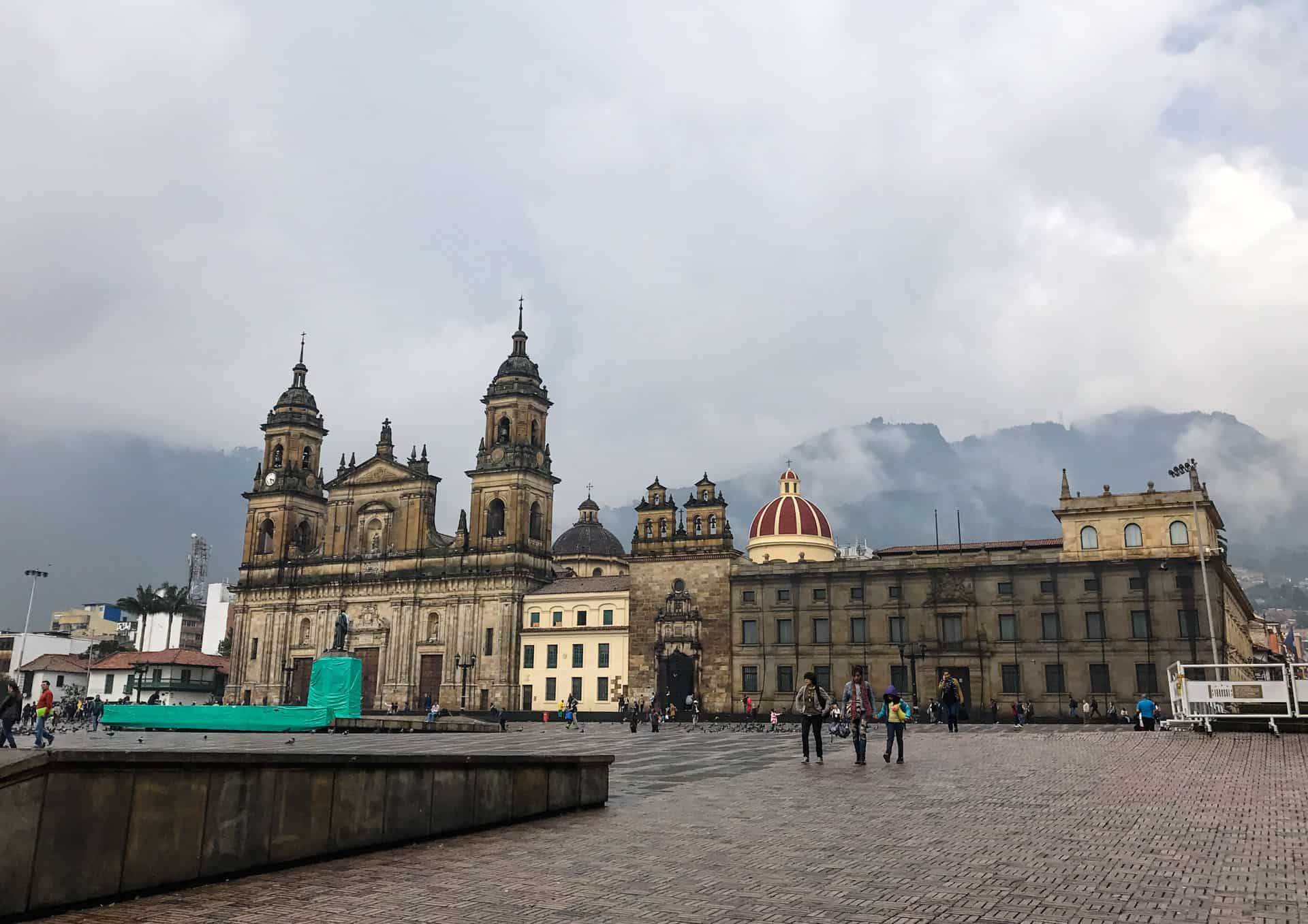 Plaza Bolívar is one the top places to visit in Bogotá Colombia.