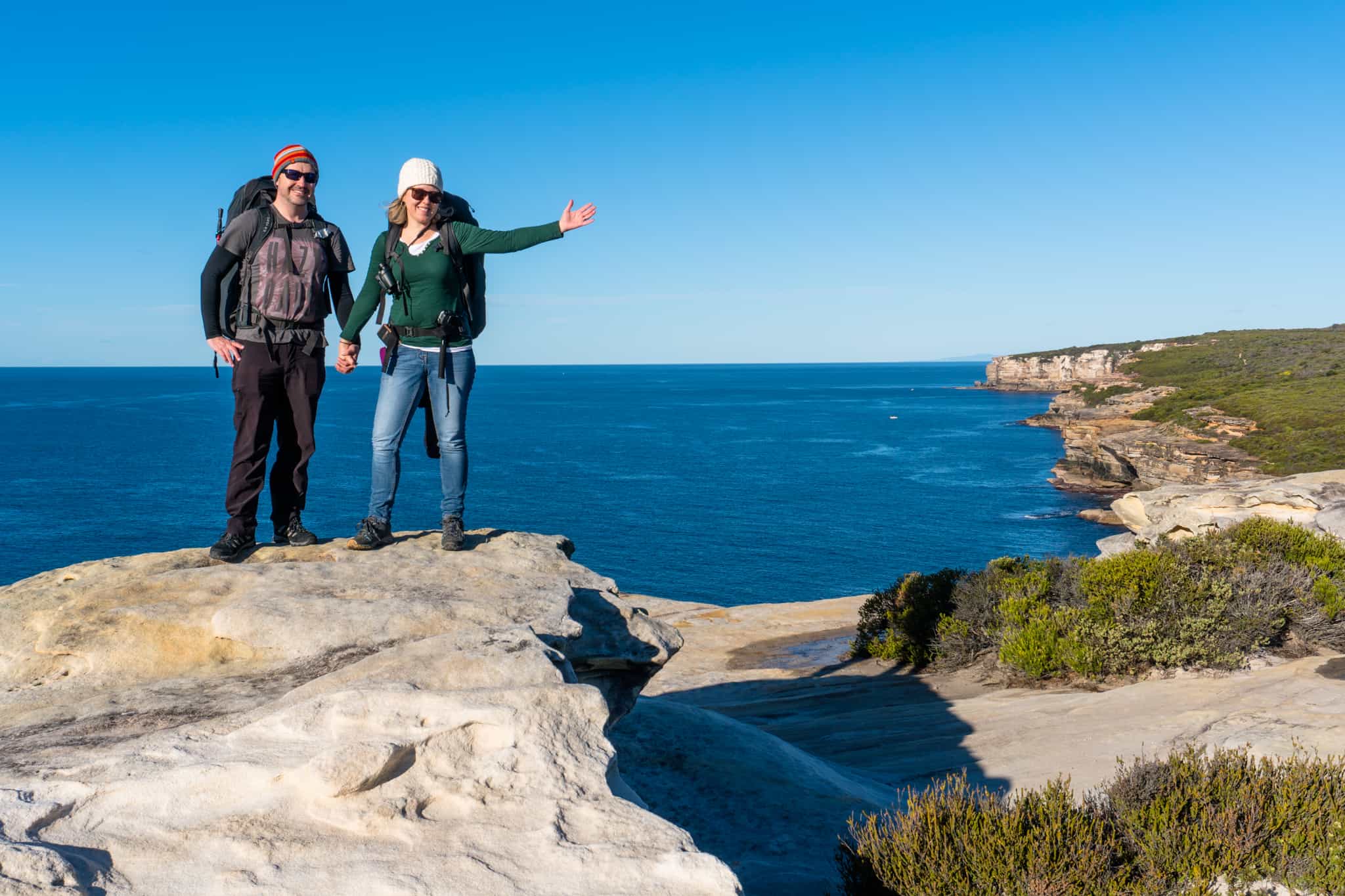 Hiking the Royal National Park coastal walk - Two For The World