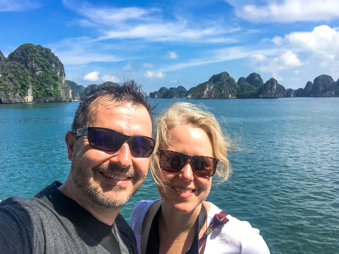 Two For The World On A Bai Tu Long Bay Cruise.