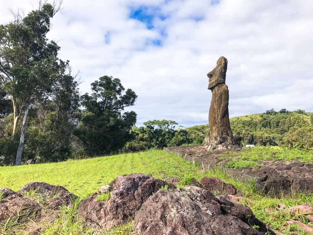 The four-handed moai, Huri A Urenga.