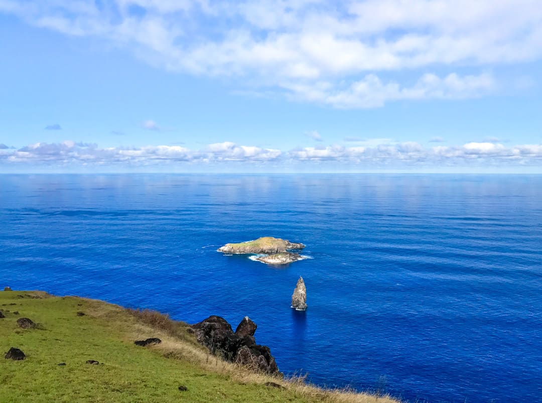 Visiting Easter Island: The tiny islets where the Birdman competition took place.