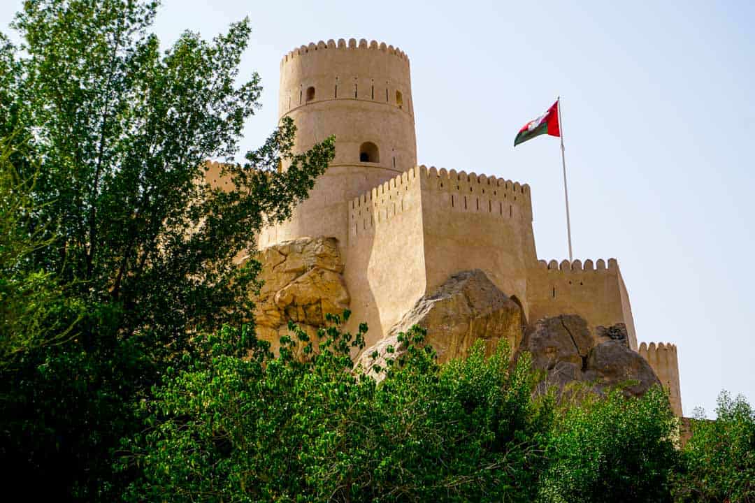 Oman off road adventures at Rustaq Fort