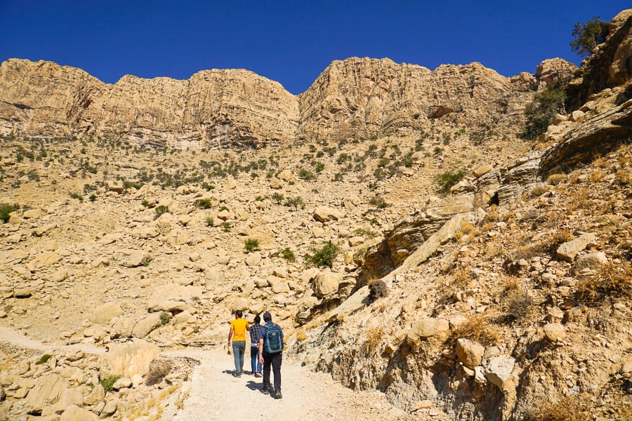 A climb to Shapur Cave is an Iran Adventure you won’t forget