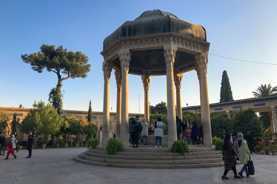 No Iran itinerary would be complete without a visit to the tomb of Hafez