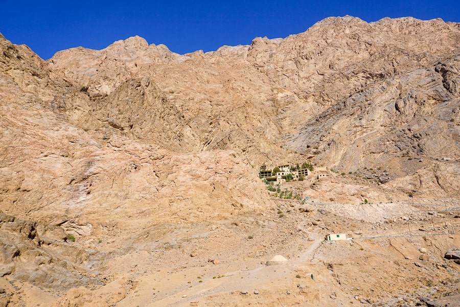 Iran Adventure – View towards Pir-e-Sabz Fire Temple near Chak Chak