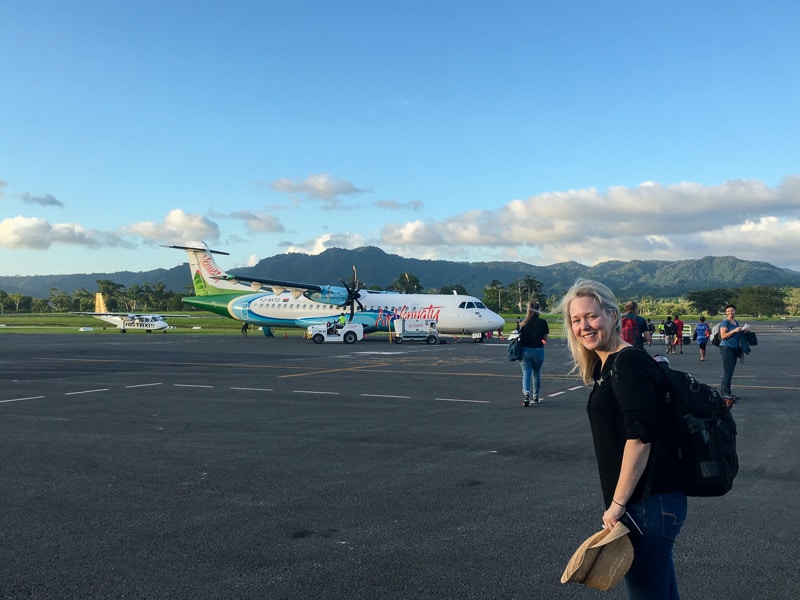 Travel to Vanuatu and then island hop on small planes