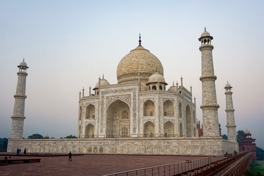 The Taj Mahal, the ultimate highlight of an India road trip