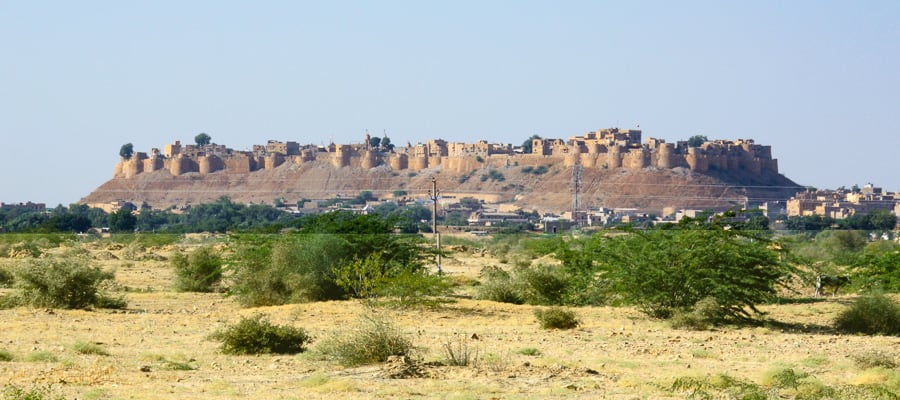 Visit Rajasthan – incredible panorama of Jaisalmer Fort