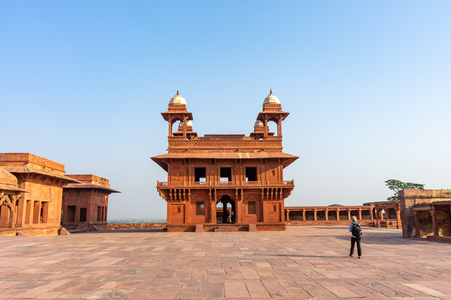 The incredible complex of Fatehpur Sikri is a must see site on any Indian adventure.