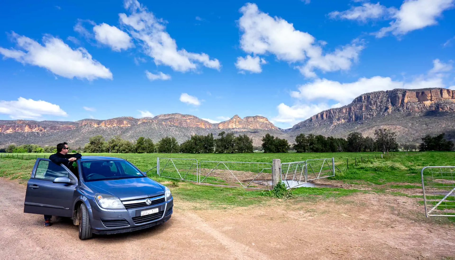 Epic road trips - Canyon walls rise above Capertee Valley, a couple of hours from Sydney.