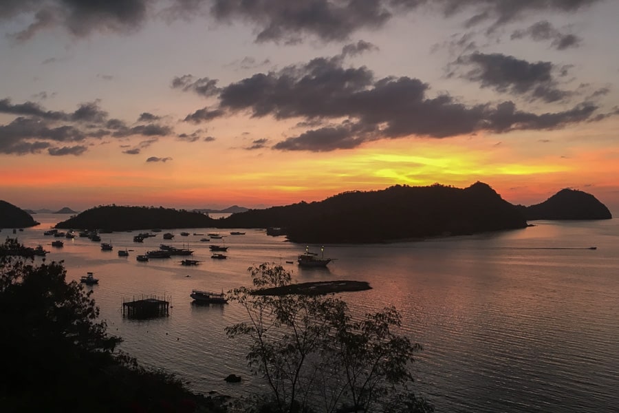 Sundowners at Paradise Bar, a must for any Flores Itinerary