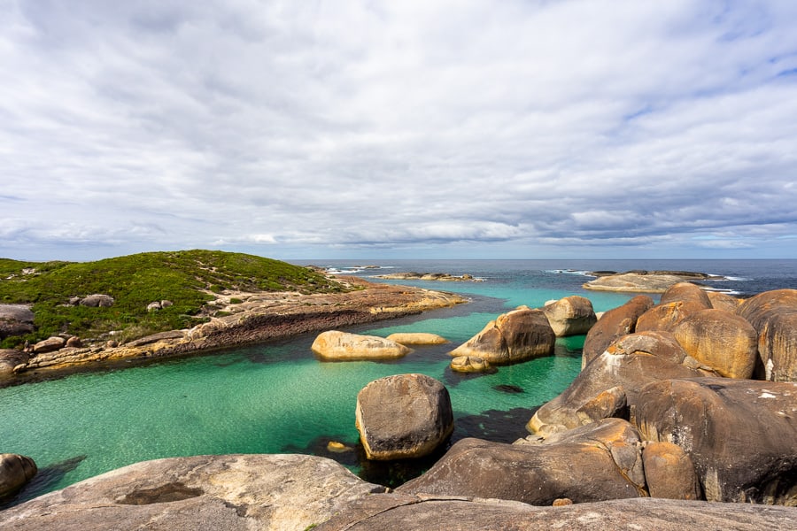 South West Australia - beautiful Elephant Rocks and Greens Pool.