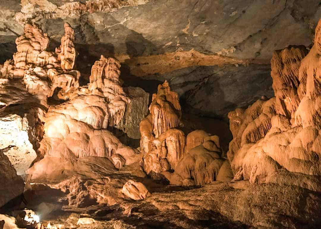 Our Oman adventure goes underground today as we enjoy beautiful stalagmites that decorate the vast interior of Al Hoota Cave.