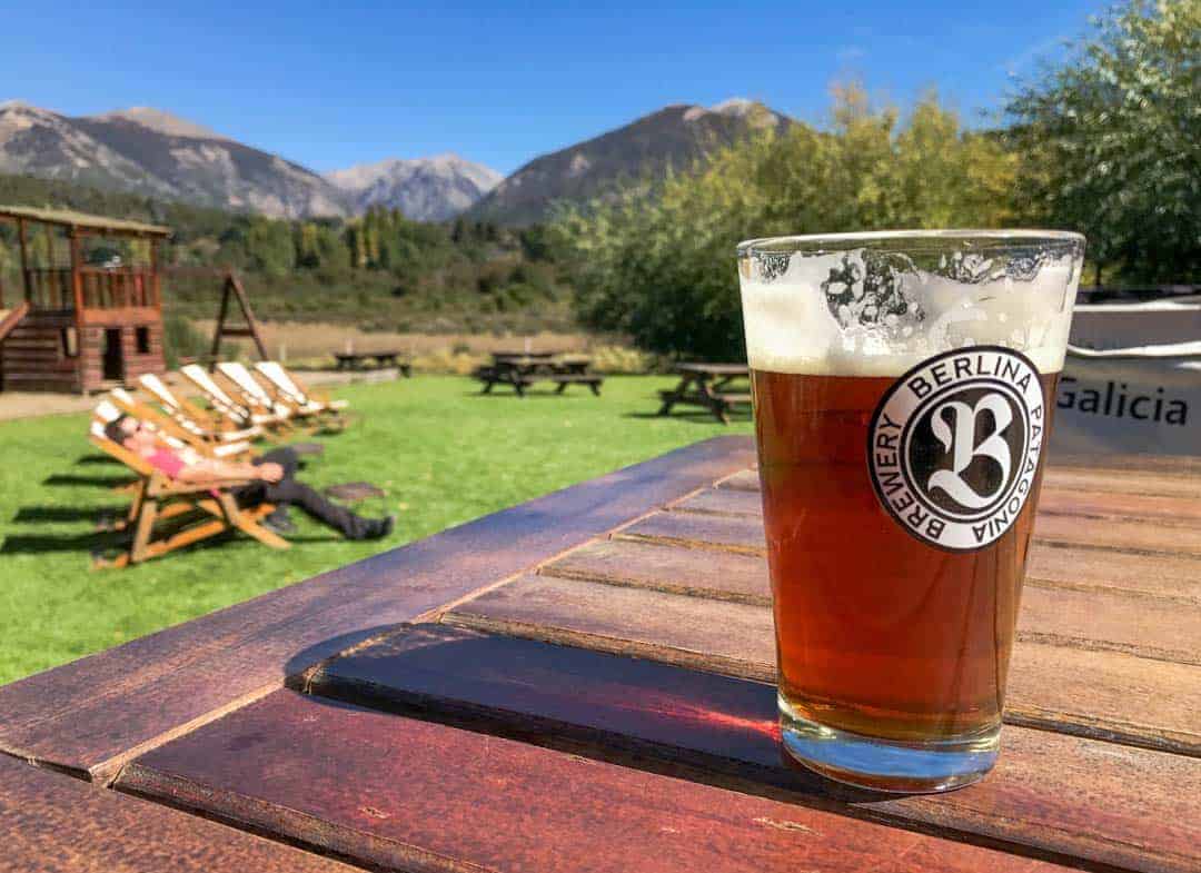 Enjoy a Bariloche excursion to Berlina 12/KM for a craft beer in their scenic backyard.