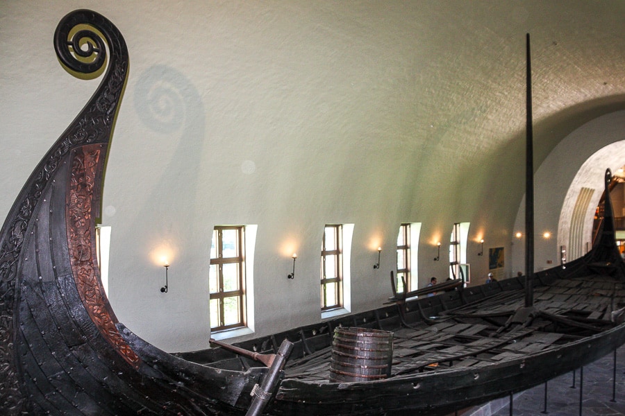 This hand crafted Viking ship dated between 800 and 900AD will be on display when the Viking Age Museum opens in 2026/27.