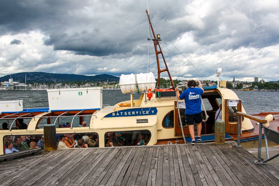 Båtservice public ferries are a fabulous way to get around Oslofjord during a weekend in Oslo.