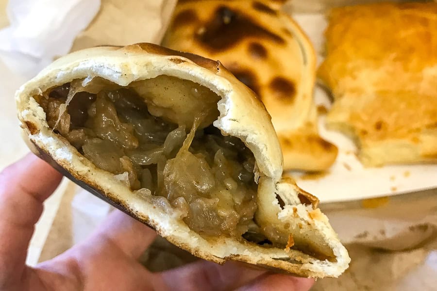 A delicious Empanada De Pino from Emporio Zunino – we ate a few of these during our 3 days in Santiago.