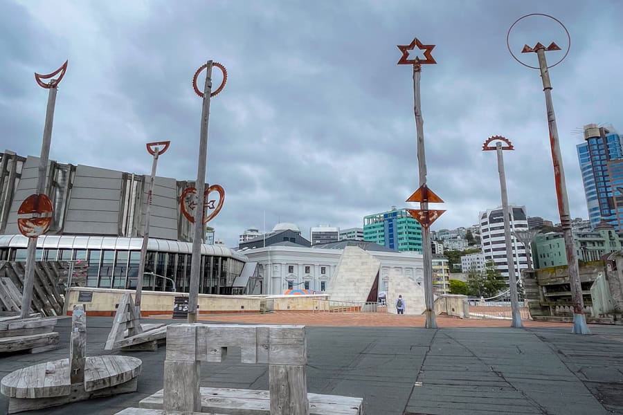 View from City-to-Sea-Bridge, hearing about it on a cultural tour was one of the truly unique things to do in Wellington.